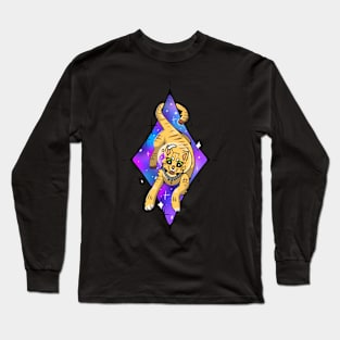 Space Cat! (Tabby) Long Sleeve T-Shirt